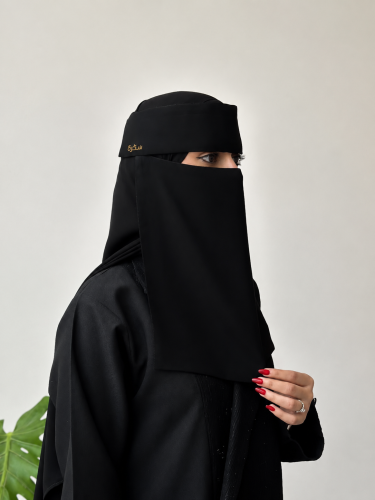 نقاب اسلامي مطاط عادي