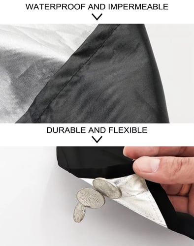 شماسة خارجية مع عواكس المرايات الجانبية بشعار MAXI...