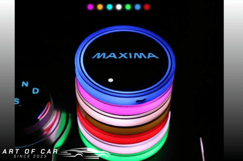 ديكور أكواب مضيئة LED بـ7 ألوان بشعار مكسيما