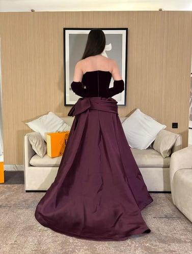 فستان مخمل سهره انيق