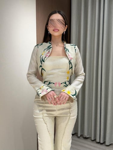 طقم جمبسوت قطعتين للعيد