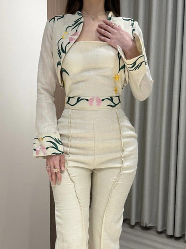 طقم جمبسوت قطعتين للعيد