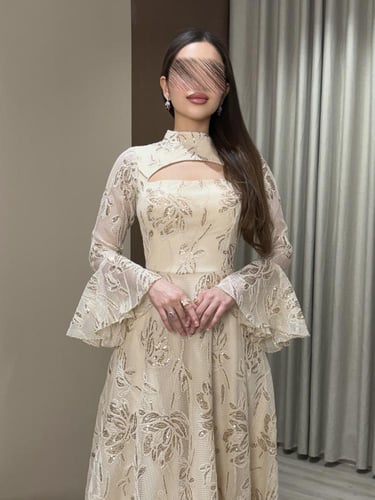 فستان تنتيل بيج للعيد