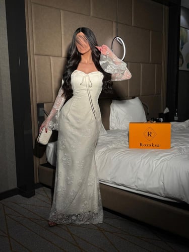 فستان سكري انيق