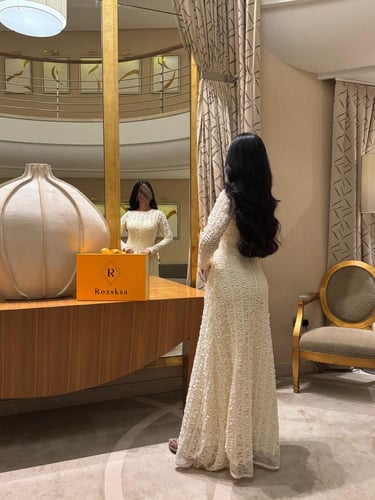 فستان تنتيل قصة جديدة