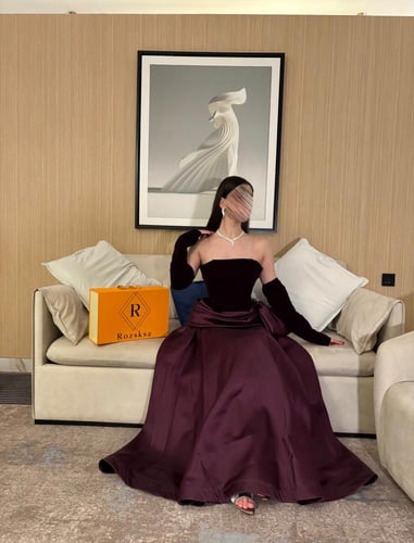 فستان مخمل سهره انيق