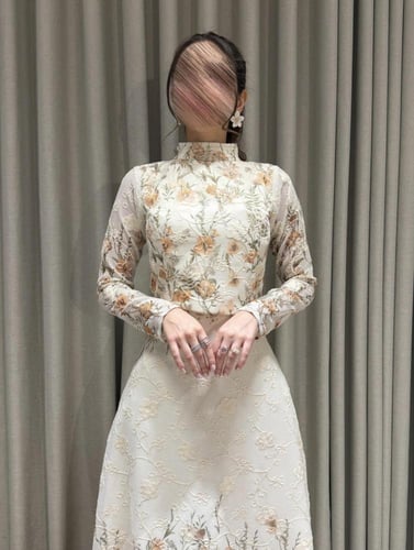 فستان تنتيل قطعتين مزخرفة