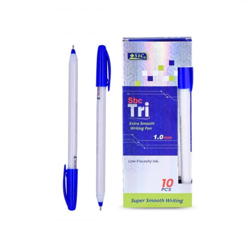 قلم جاف اس بي سي 10 حبات ازرق
