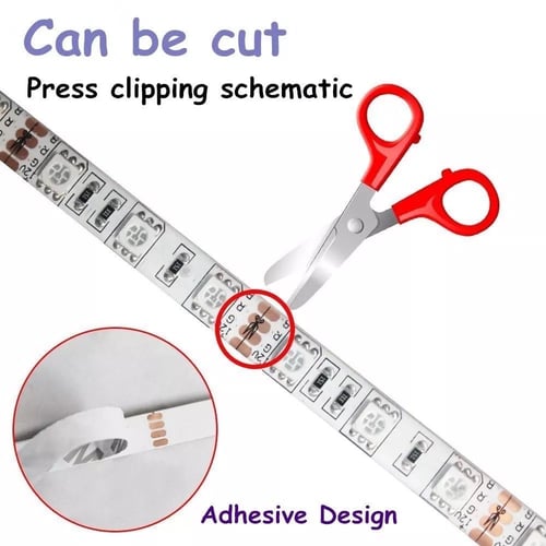 شريط ليد USB مع ريموت 5 متر - 3 متر