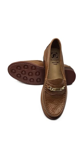 احذية نسائية 5004 حذاء بني نسائي