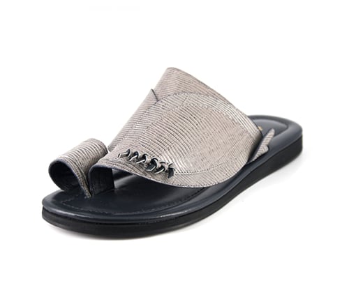 رسميه 831 حذاء جلد رمادي