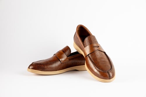 احذية 1117 جزمة كاجوال جلد