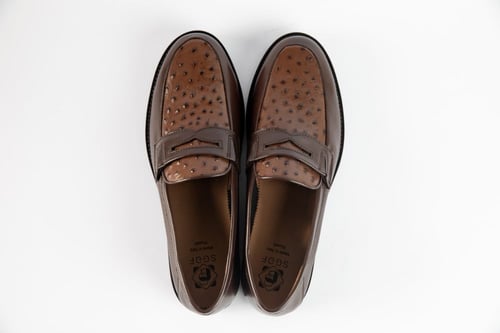 احذية 1128 جزمة كلاسيك بني