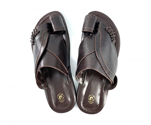 حذاء جلد بني رسمية 802