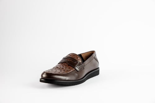 احذية 1128 جزمة كلاسيك بني