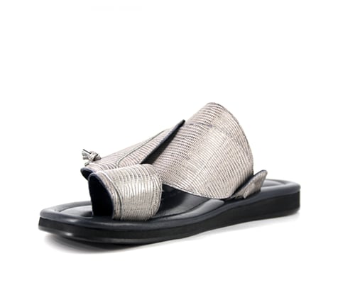 رسميه 831 حذاء جلد رمادي