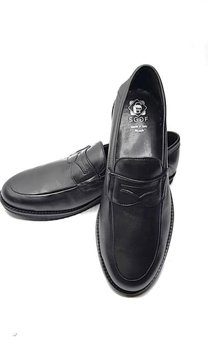 احذية 1137 جزمة جلد رجالي