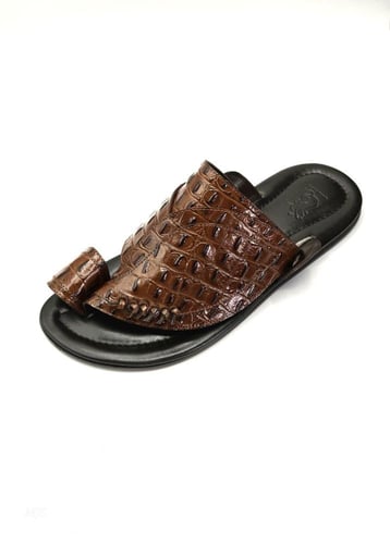 احذية 551 حذاء شرقي جلد تمساح