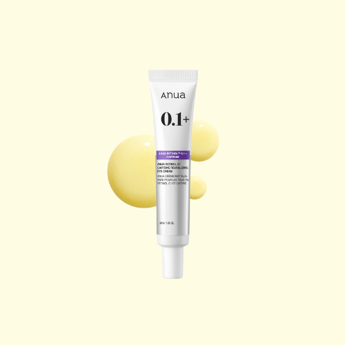 Anua - Retinol 0.1 Caffeine Revitalizing Eye Cream...