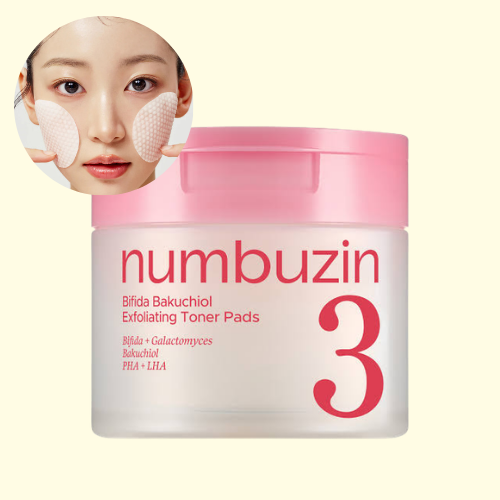 numbuzin - No.3 Bifida Bakuchiol Exfoliating Toner...