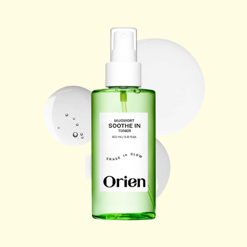 ORIEN MUGWORT SOOTHE IN TONER 160ML وداعاً للاحمرا...