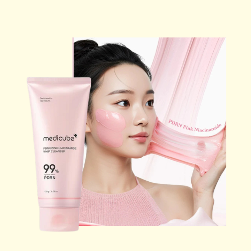 medicube - PDRN Pink Niacinamide Whip Cleanser غسو...