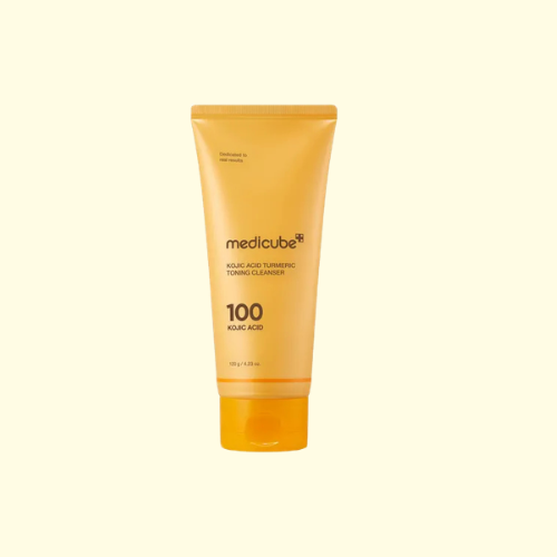 Medicube KOJIC ACID TURMERIC TONING CLEANSER 120g
