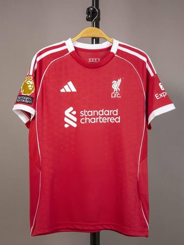 طقم ليفربول الاساسي اطفال 2025/2026