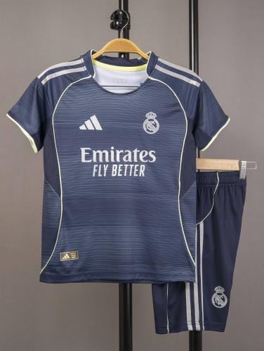 طقم ريال مدريد الاحتياطي اطفال 2025/2026