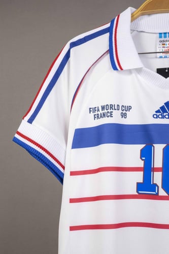 قميص فرنسا كلاسيك 1998