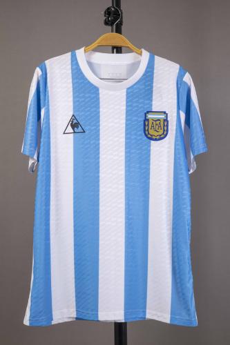 قميص منتخب الارجنتين كلاسيكي 1986