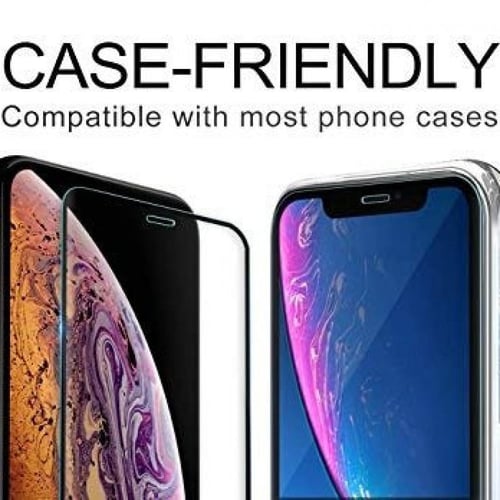 استكر حماية ايفون اكس ار قزاز ارمر كامل الشاشة 3D...
