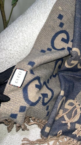 سكارف وجهين scarf double face