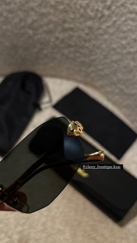 طلب مسبق نظارة اسود كارتير