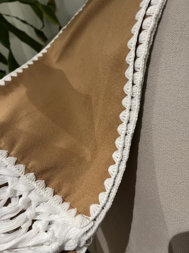 جاكيت جملي مع سكارف