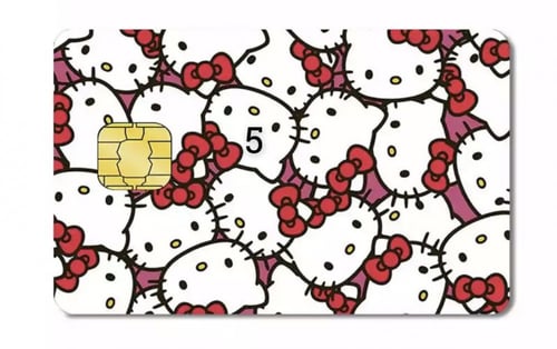 لاصق هيلوكيتي للبطاقة الائتمانية