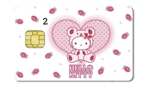 لاصق هيلوكيتي للبطاقة الائتمانية