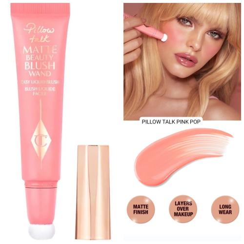 بلاشر سائل شارلوت pillow talk pink pop