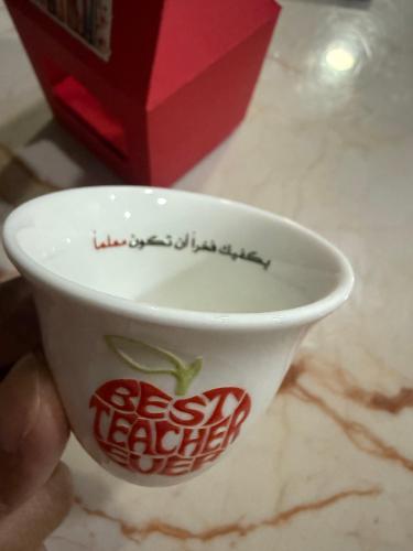 فنجال ثيم المعلم بدون بوكس عدد٦ فناجيل
