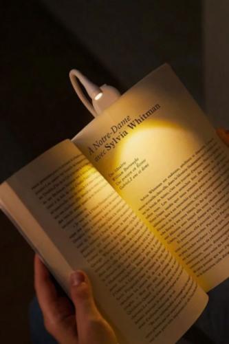 إضاءة كتاب صغير
