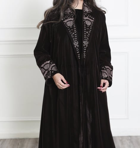 عباءة شتوية -مخمل