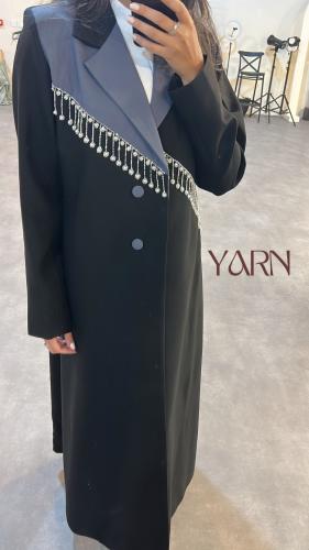 بلايزر -كتان بشك يدوي