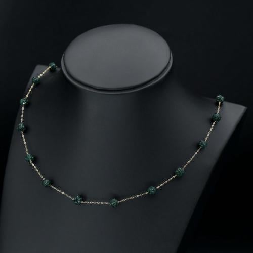 عقد ذهب عيار 18