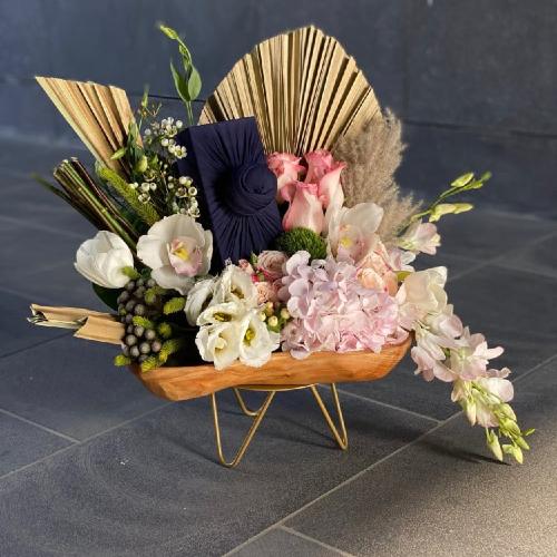 تنسيق الهديه على خشب تايلندي