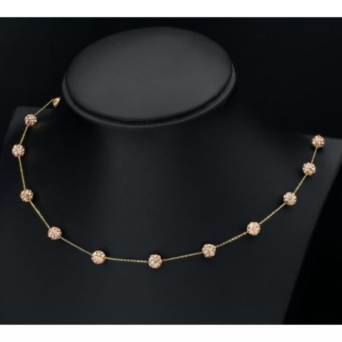 عقد ذهب عيار 18