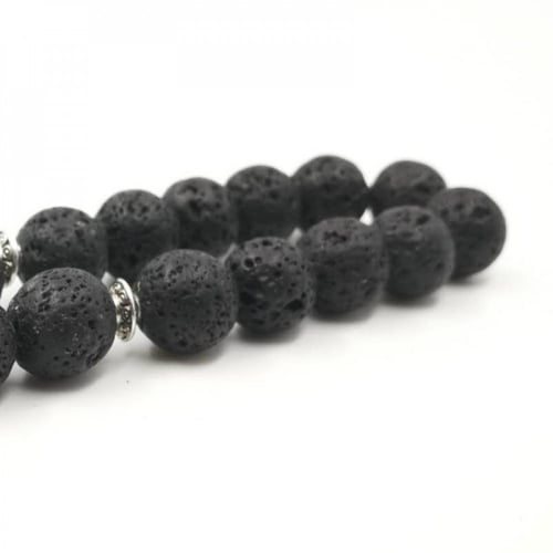 سبحة حجر بركاني