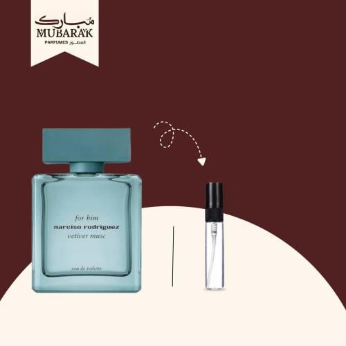 A bottle of Narciso Rodriguez For Her perfume