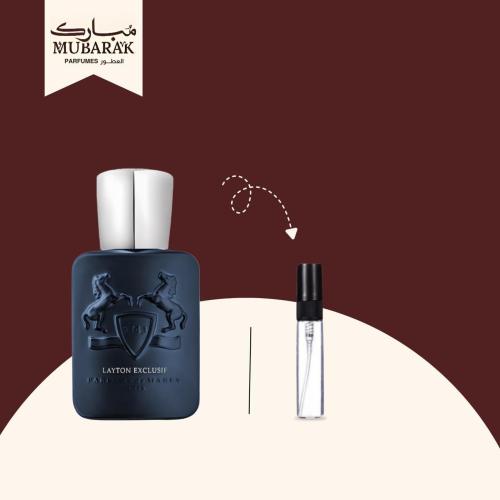 A bottle of Parfums de Marly Layton exclusive