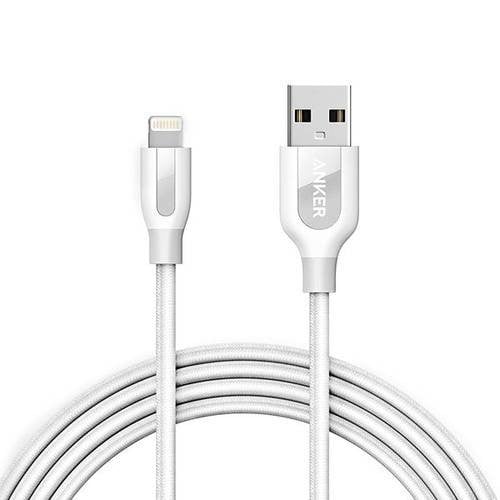 أنكر - كيبل أيفون 0.90m قماش