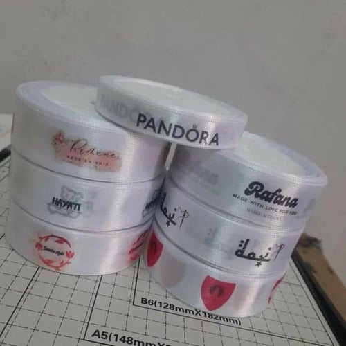 شريط ستان - طباعة كامل الالوان